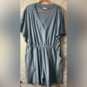 Zenana Outfitters Blue Jumpsuit